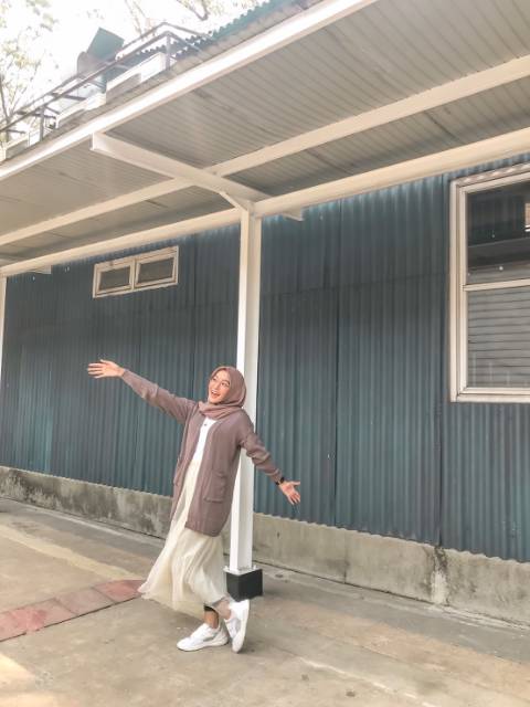 Shofie long kardigan premium / kardigan rajut nyaman