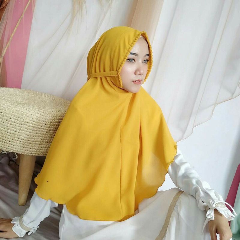 BERGO SARAH LIPIT HIJAB MARYAM-LIPIT kunyit