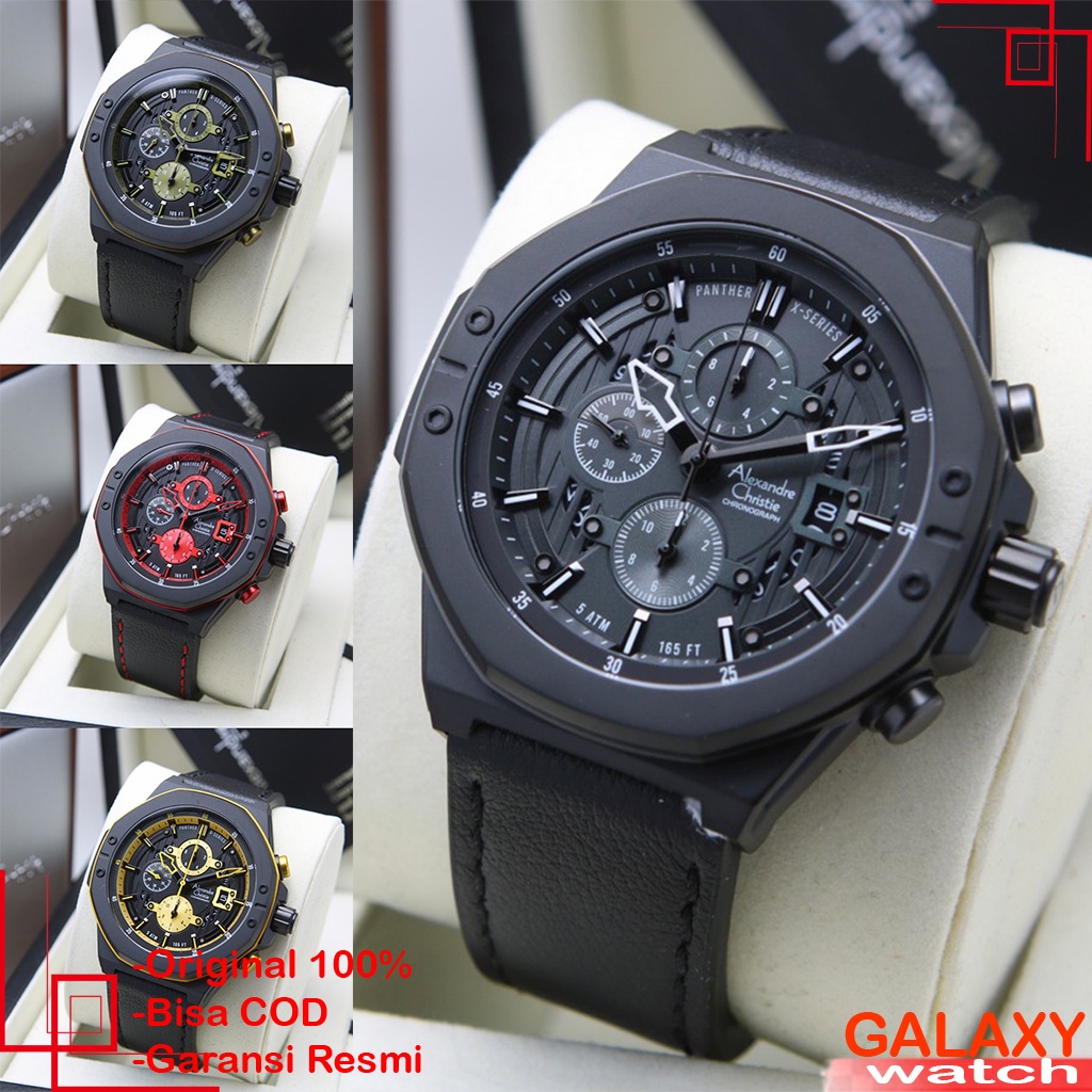 ALEXANDRE CHRISTIE AC PRIA GARANSI RESMI 1TAHUN ALEXANDRE CHRISTIE PRIA ORIGINAL JAM TANGAN ALEXANDR