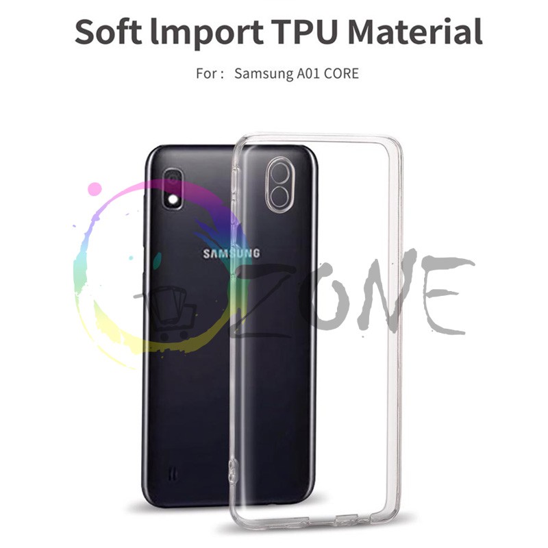 SOFTCASE TRANSPARAN SAMSUNG A01 CORE A013 A013F PREMIUM CLEAR CASE