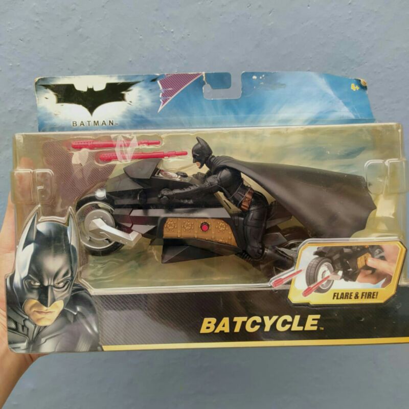 Batcycle mainan batman figure the dark knight
