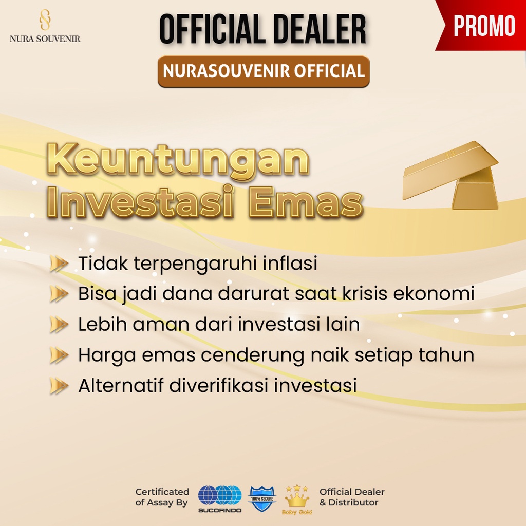 (GARANSI TERMURAH) Baby Gold Mini Gold Emas 0.002 Gram-3