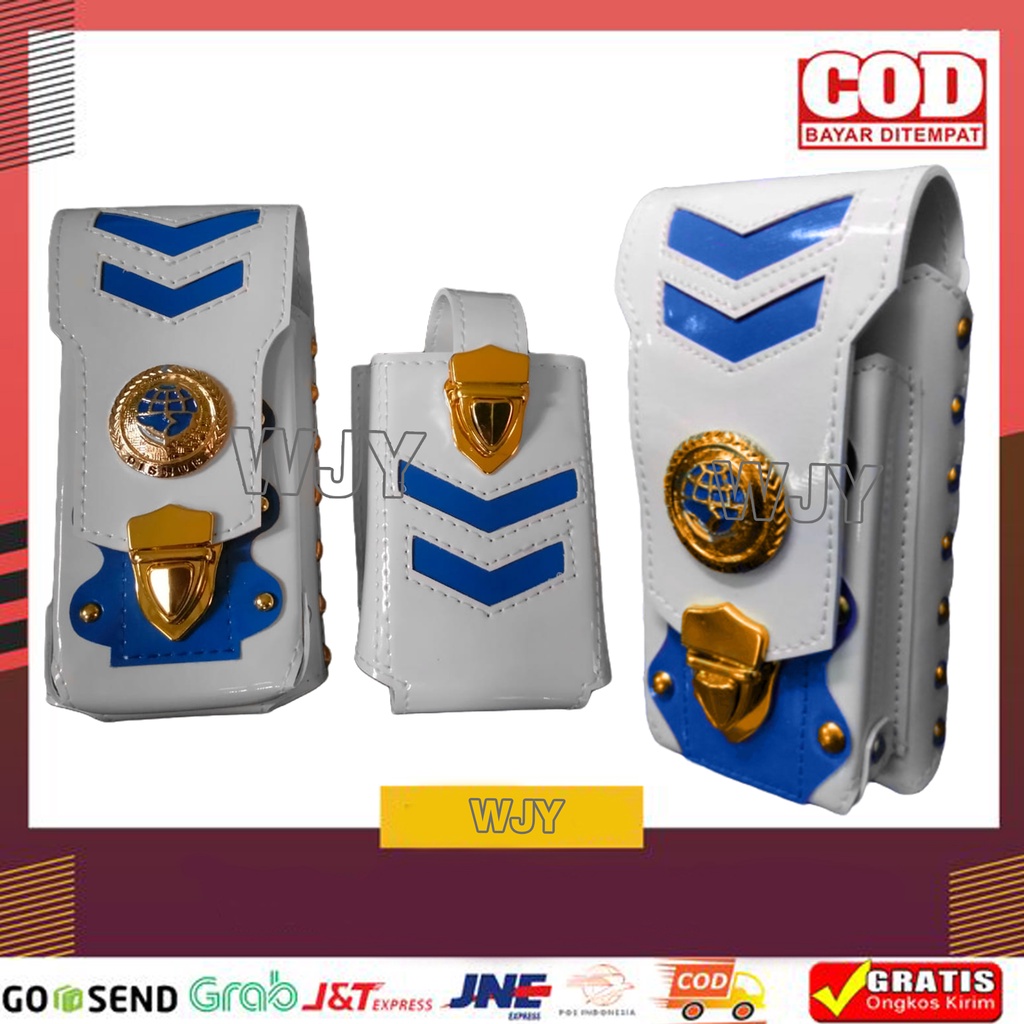 SARUNG HP PINGGANG MARKA DISHUB DAN SARUNG HT LOGO DISHUB