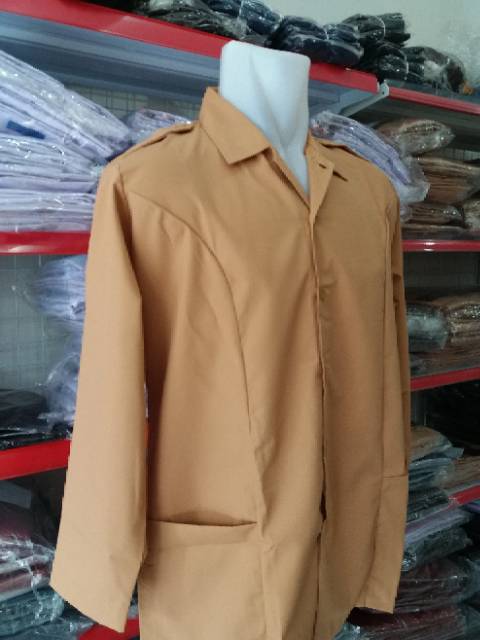 Baju Pramuka SMA, Baju Seragam Pramuka SMA PEMBINA Lengan Panjang