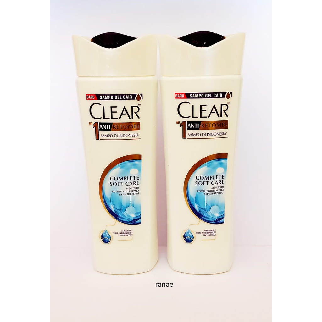 Clear Complete Soft Care Shampoo Anti Ketombe 160 ml