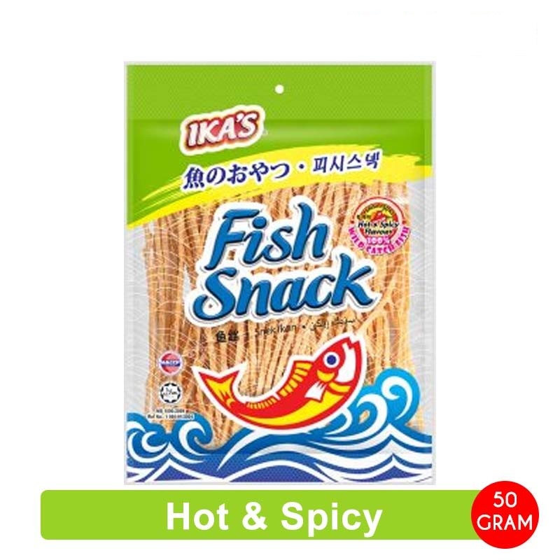 

Ika's Fish Snack Hot & Spicy 50gr