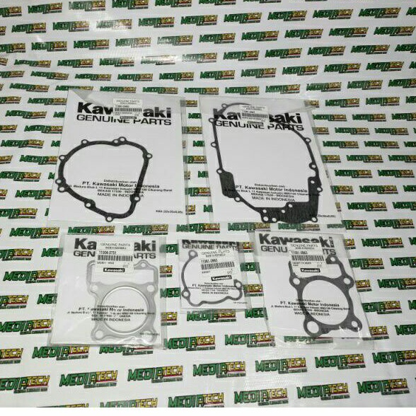 Gasket fullset mesin klx 150cc paking fullset klx150 paking fullset klx original gasket original klx