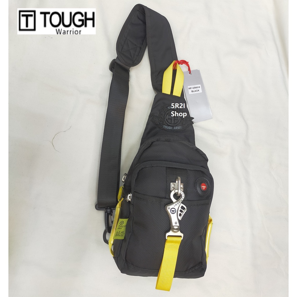 Tough 5601 warrior army bag jeansmith waist bag tas Tough tuf taf army tas selempang fashion
