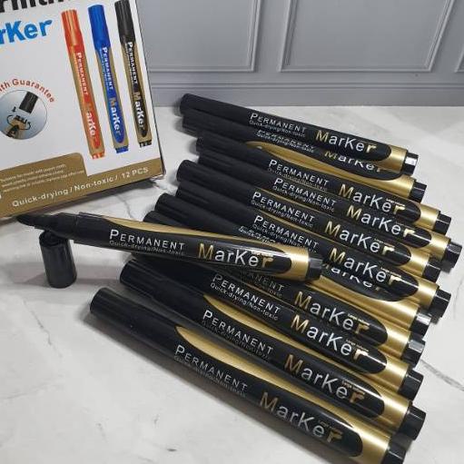 

HOT SALE!! KODE-491 spidol permanen (1box=12pc)/permanent/spidol murah/marker permanent