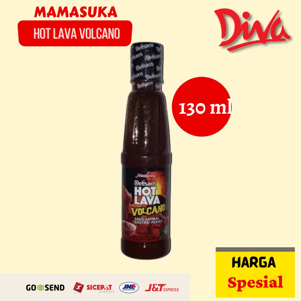 

[130ml] Mamasuka Hot Lava Volcano / Sambal delisaos