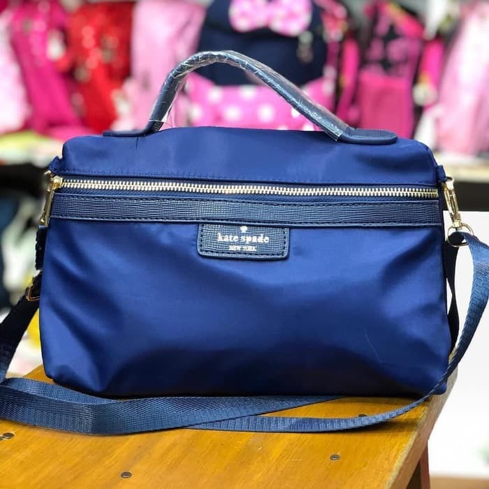 POUCH SELEMPANG KATE SPADE 2 FUNGSI IMPORT - TAS KOSMETIK Tas Kosmetik Murah