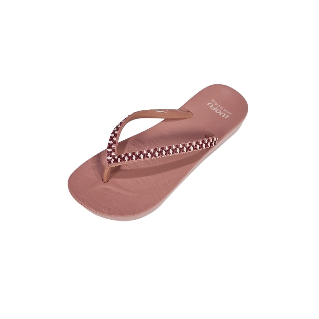 jelly sandal jepit wanita luofu karet import sendal cewek E7140E45