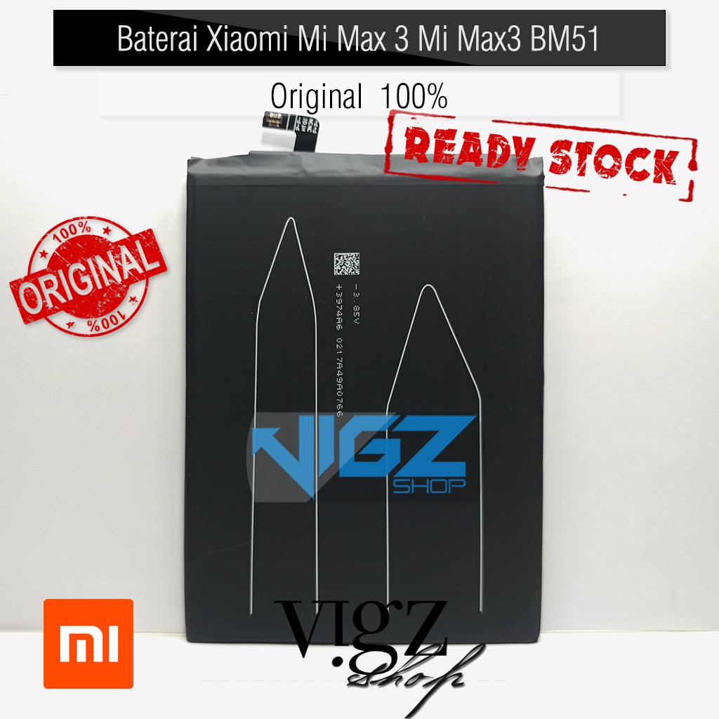 Baterai Xiaomi Mi Max 3 Mi Max3 BM51 Original 100%