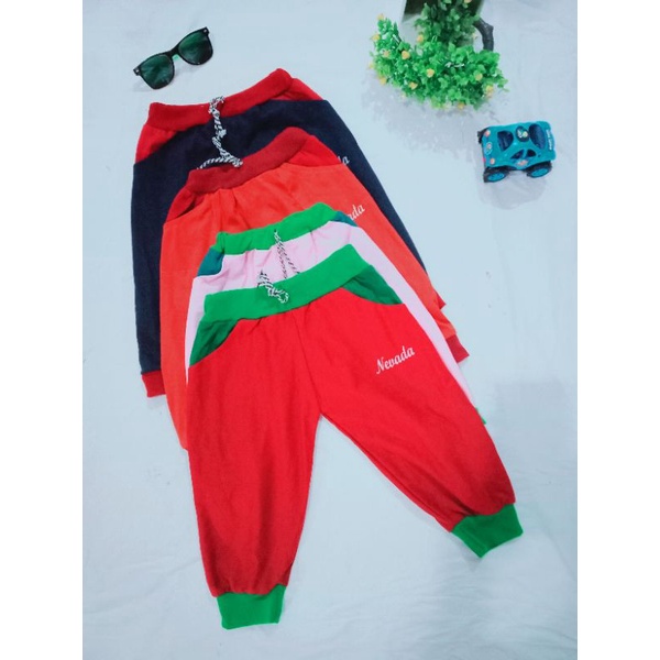 CELANA PANJANG ANAK JOGER  NEVADA HARIAN MURAH PEREMPUAN/CEWEK UK M