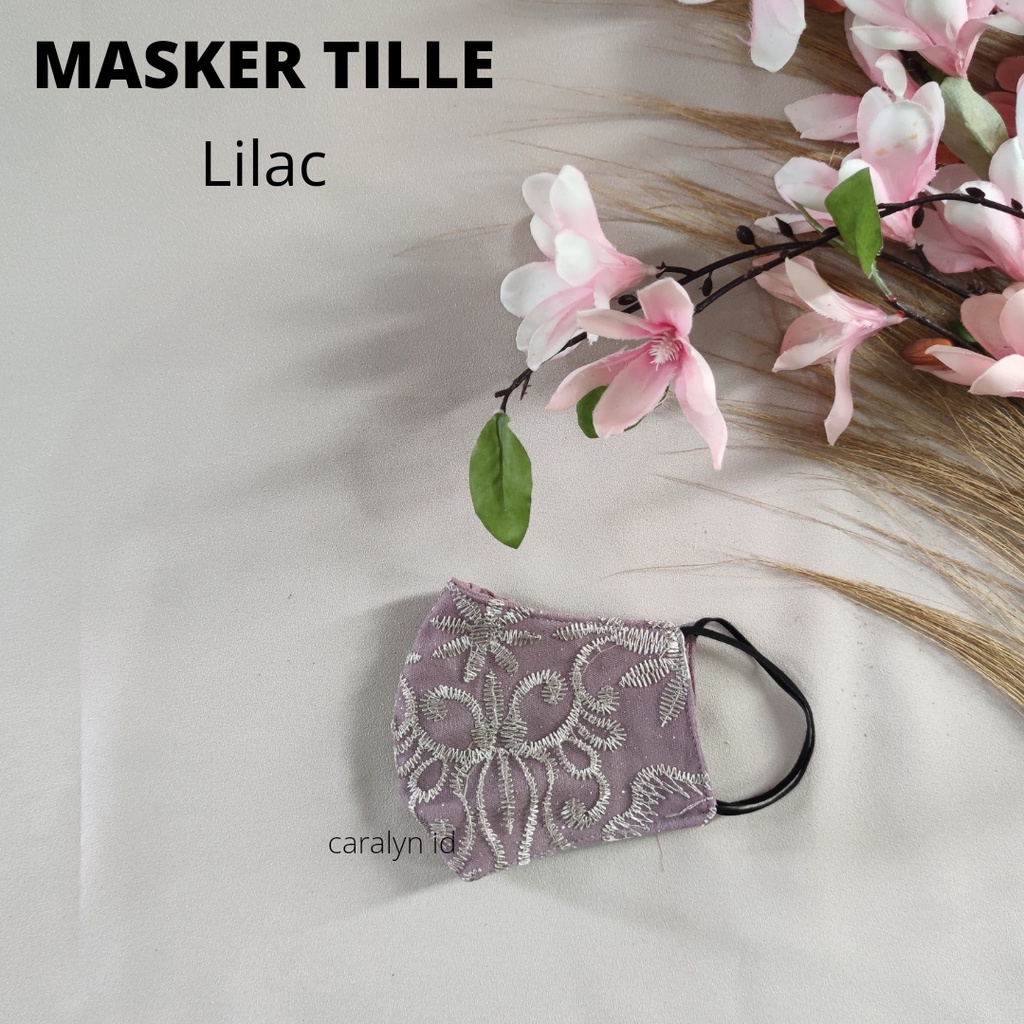 MASKER TILLE KONDANGAN NON HIJAB