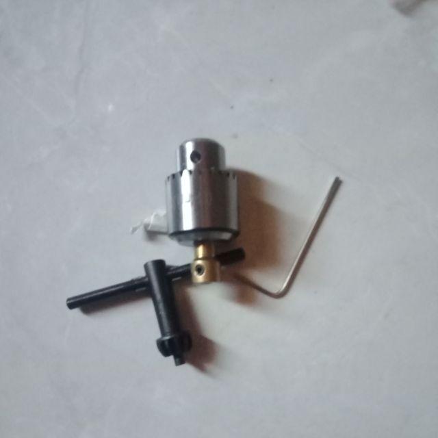 [seller Recommond] Adaptor Chuck Bor Mini 0.3-4mm Jt0 Taper Mounted Dengan Kunci