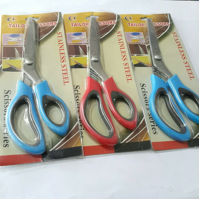 

Gunting Zigzag / Gunting Gerigi / tailor scissors stainless steel