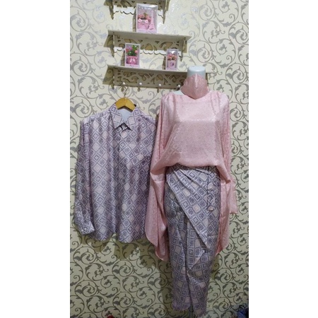 SET COUPLE VISCOSE BATWING BATIK VISCOSE SEMI SUTRA
