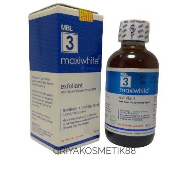 MAXIWHITE MBL 3 ANTI ACNE ORIGINAL PHILIPIN