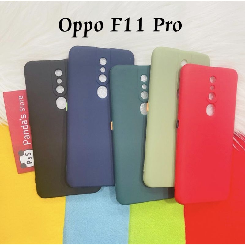 Case Oppo F11 , F11 Pro Babycase + Pelindung Kamera, Makaron Full Color (PsS)