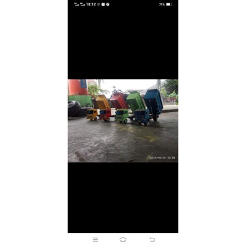 miniatur/truk oleng/dam truk/truk oleng jungkit