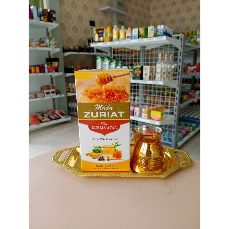 

madu zuriat plus kurma ajwa