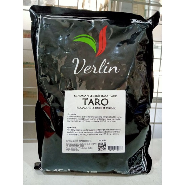 

VERLIN RASA TARO FLAVOUR POWDER DRINK/SERBUK MINUMAN 1KG