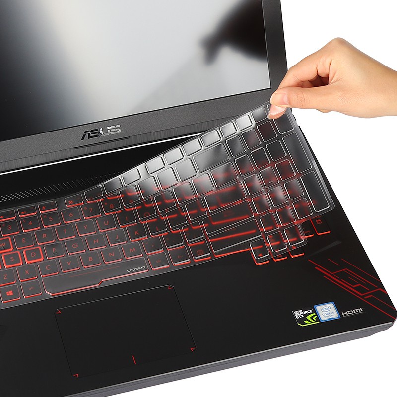 Asus Tuf Fx505D Cover Pelindung Keyboard Gaming 15.6 Inch Bahan Silikon Untuk Rog Fx63 Fx80 Fz63 Zx63