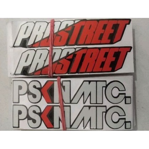 STIKER CUTTING TIMBUL EMBLEM TIMBUL PROSTREET PSKN MRC 1SET 2PCS SESUAI GAMBAR 3X8