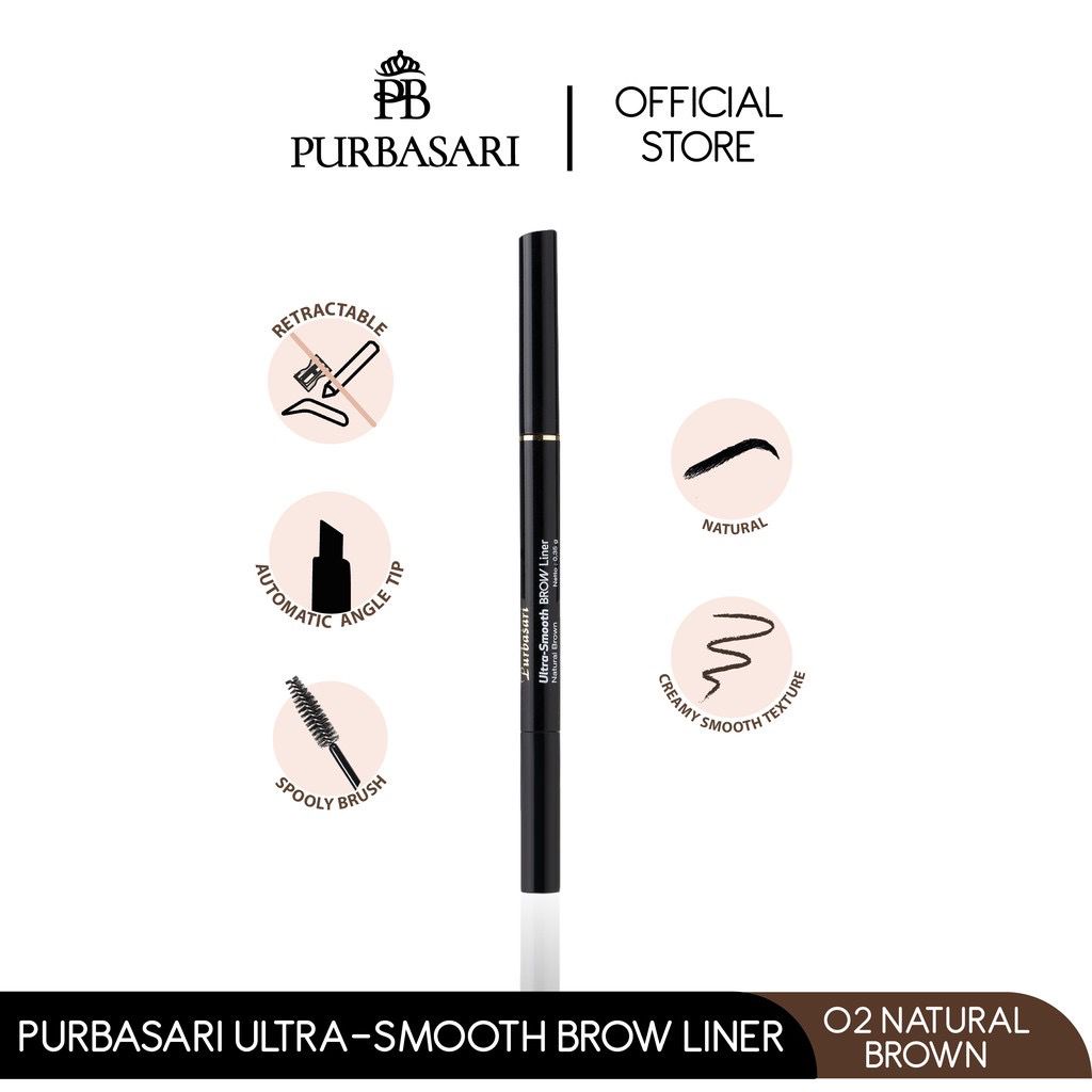 Purbasari Ultra Smooth Brow Liner