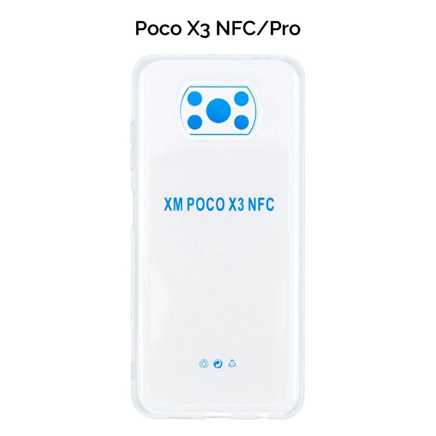 CASE POCO X3 NFC/ POCO X3 PRO SILICONE CASE TPU SOFTCASE TRANSPARANT SILIKON BENING POCO X3