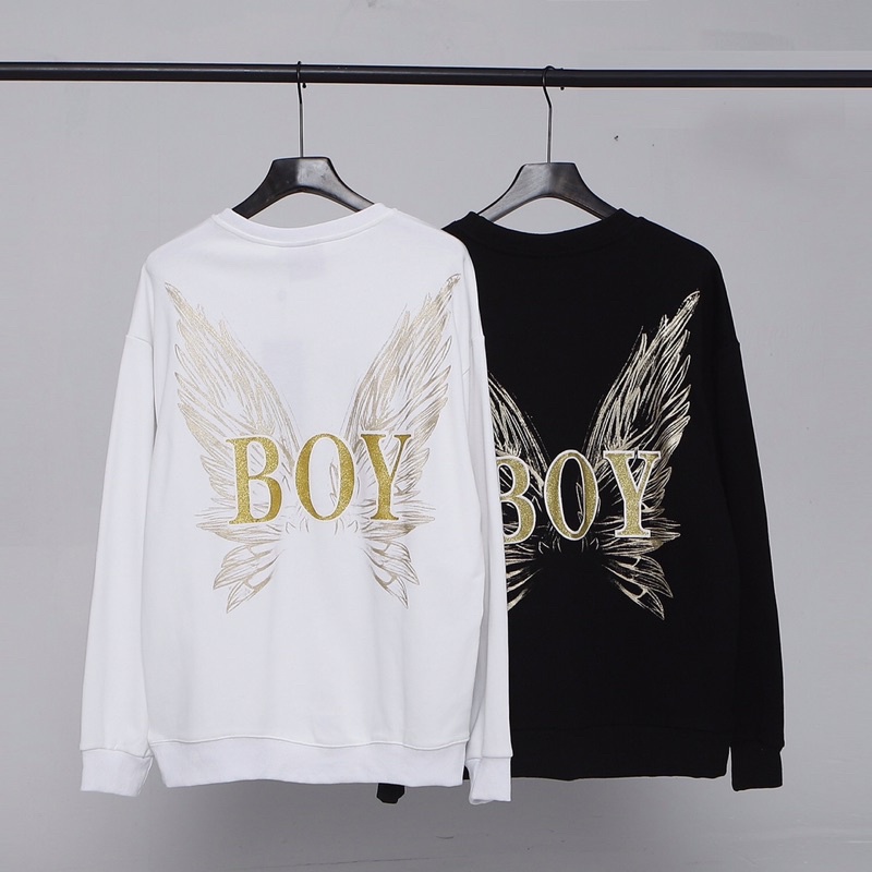 BOY48 SWEATER BOY LONDON BUTTERFLY WINGS PRIA WANITA ASIA EROPA