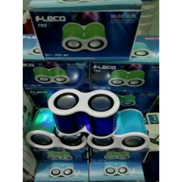 Speaker Bluetooth / Speaker Model Teropong / Speaker Fleco TR2 / Speaker Tabung Lampu Led Disco