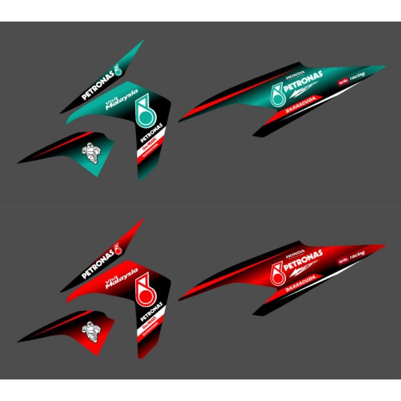 READY STOK striping variasi sticke vario techno cbs 110cc lama karbu petronas LAMINASI ANTI PUDAR