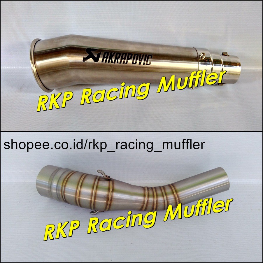 Knalpot motor Akrapovic megaphone slip on for New CB150R CBR150R Lokal K45 Facelift K45G CBR250R