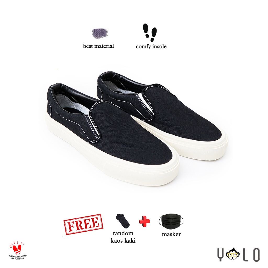 Sepatu Pria &amp; Wanita BASIC Series II YOLO FOOTWEAR