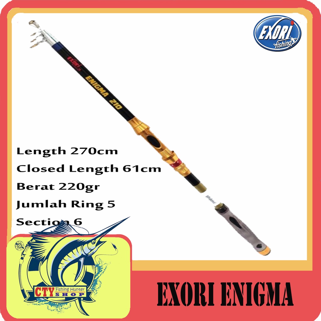 JORAN PANCING ANTENA EXORI ENIGMA ( 210cm–300cm)