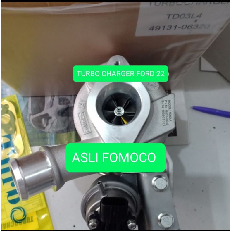 TURBO CHARGER FORD 2,2 2200CC TIPE BASE VACUM ASLI FOMOCO ORIGINAL-2