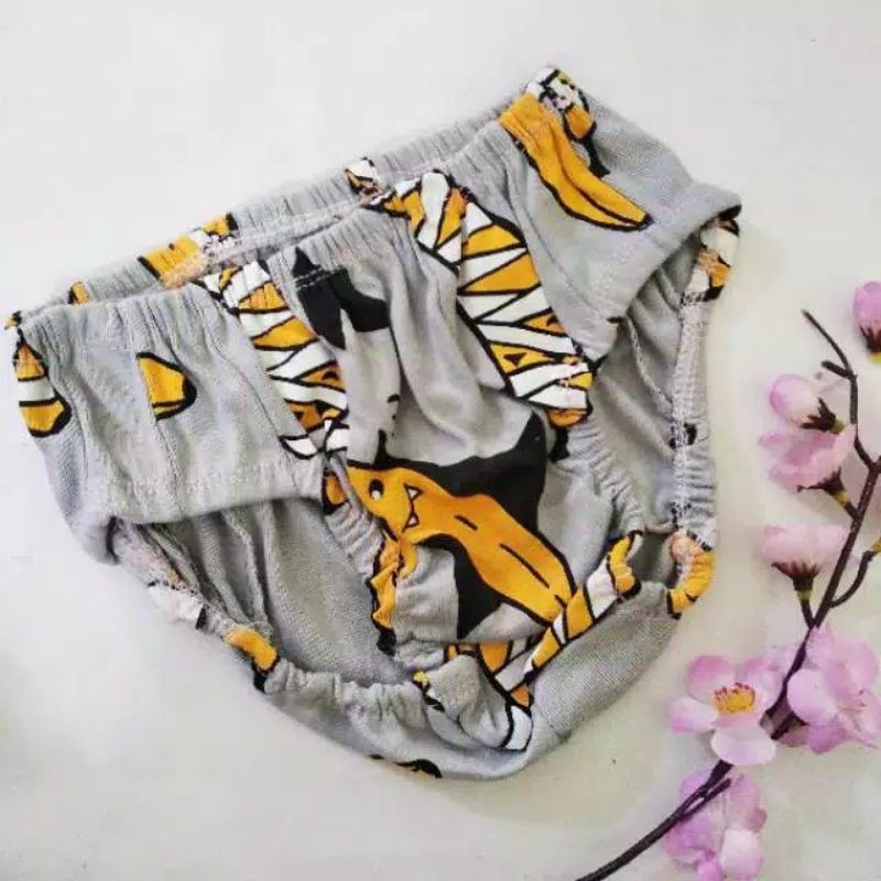 Celana Dalam Anak bayi balita motif L1bby V3lvet 3PCS celana dalam lucu bahan adem dan Tebal