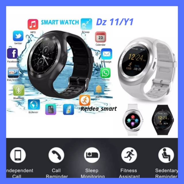 SMARTWATCH DZ11 / Y1 JAM TANGAN PINTAR SMART WATCH Y1 JAM TANGAN PRIA JAM TANGAN