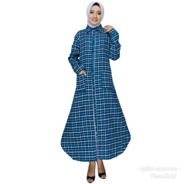 Tq88indonesia/gamis flanel/gamis flanel jumbo/gamis kotak/gamis busui /gamis/gamis /gamis terbaru