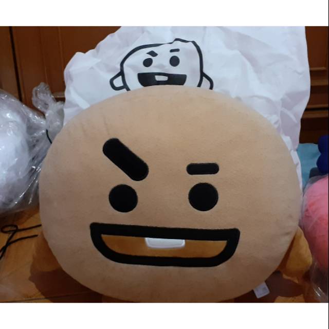 [SALE] BTS BT21 Shooky Cushion official (suga) 42CM