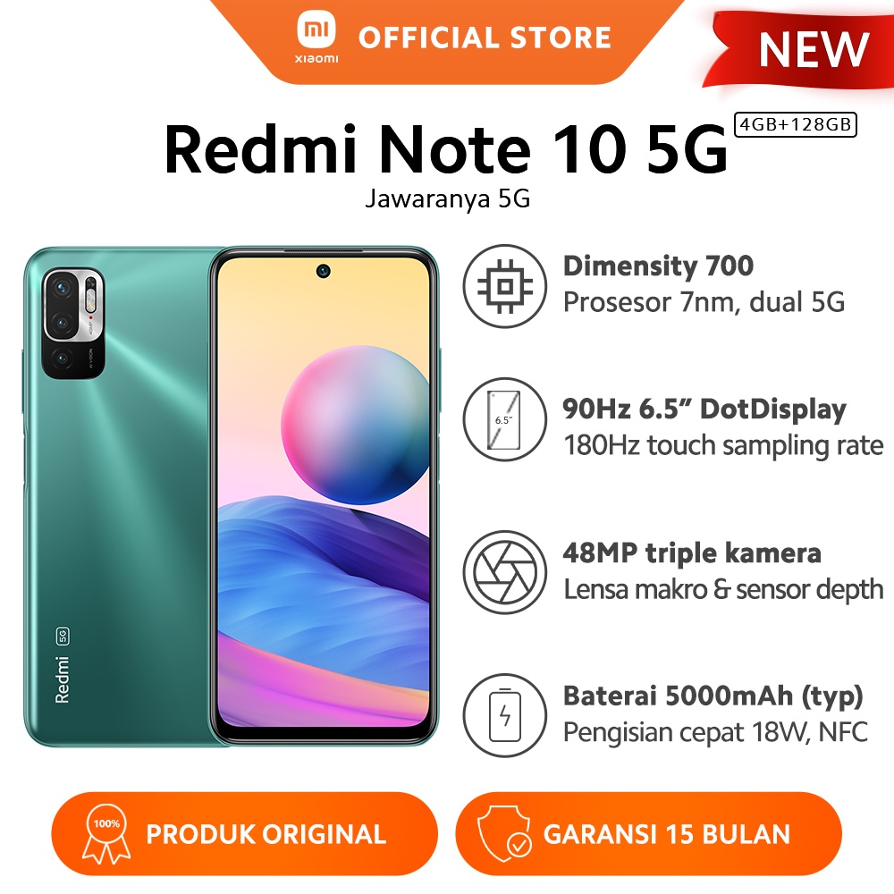 xiaomi redmi note 10 5g 8gb128gb