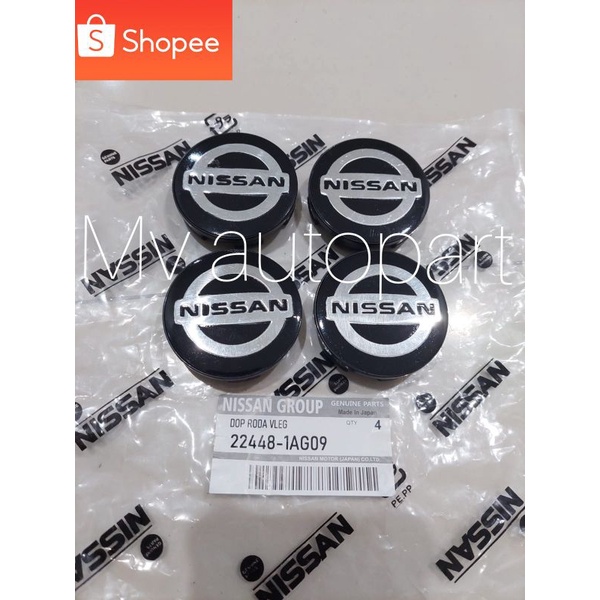 Dop roda velg 4pc Nissan March Ori