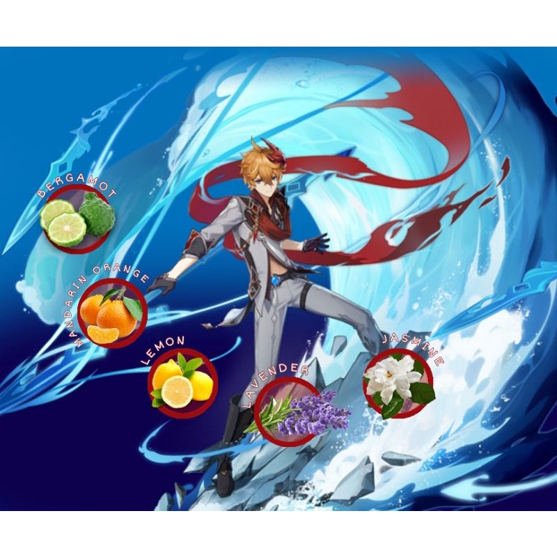 Inspired Perfume Genshin Impact Childe 35ml