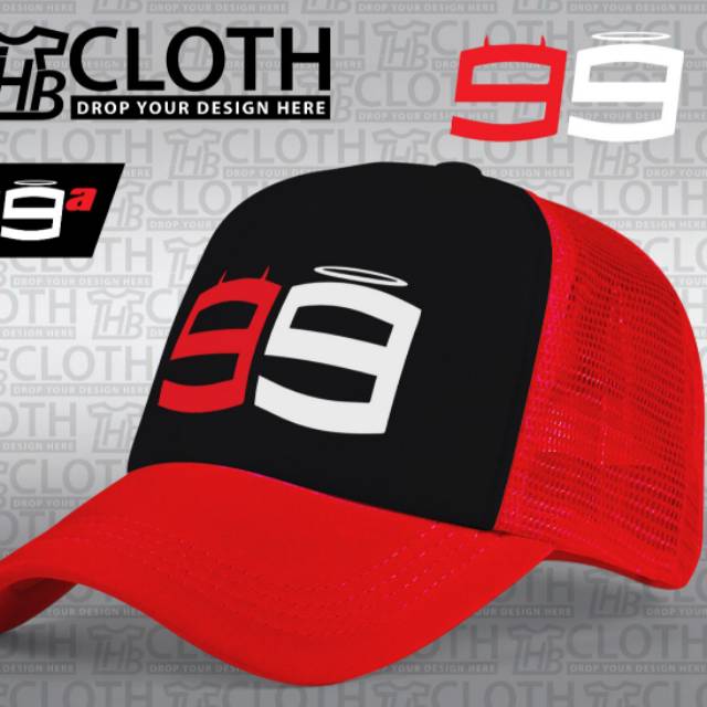 TOPI JARING TRUCKER LORENZO 99