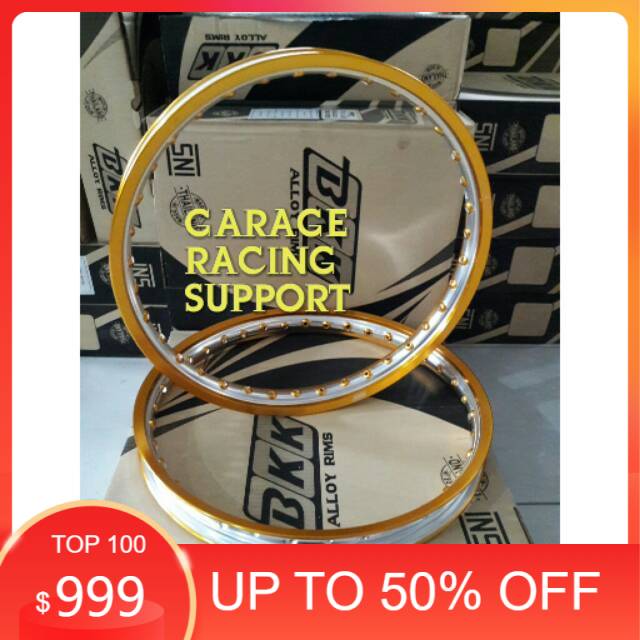 BIG SALE JUAL MURAH VELG BKK GOLD SILVER 140 RING 17 ORI THAILAND