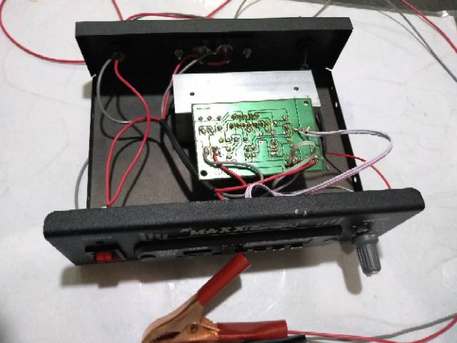 Power mini mono dc 12 volt bisa aki