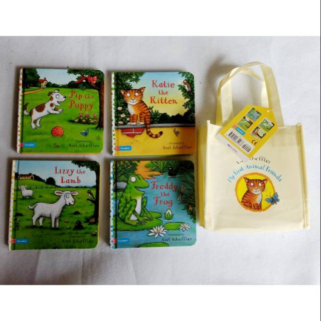 MY FIRST ANIMAL FRIENDS
Illustrated by : Axel Scheffler