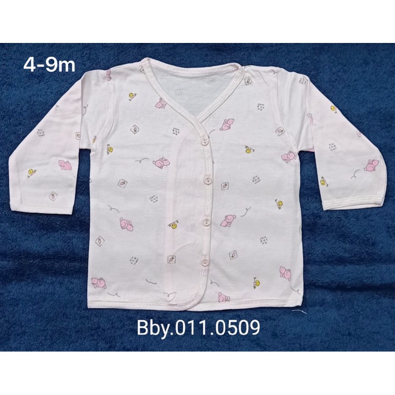 1 PCS baju bayi 0-12bln KATUN/ Perlengkapan bayi / Baju bayi / atasan bayi